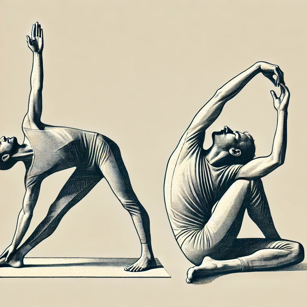 Posture triangle et torsion